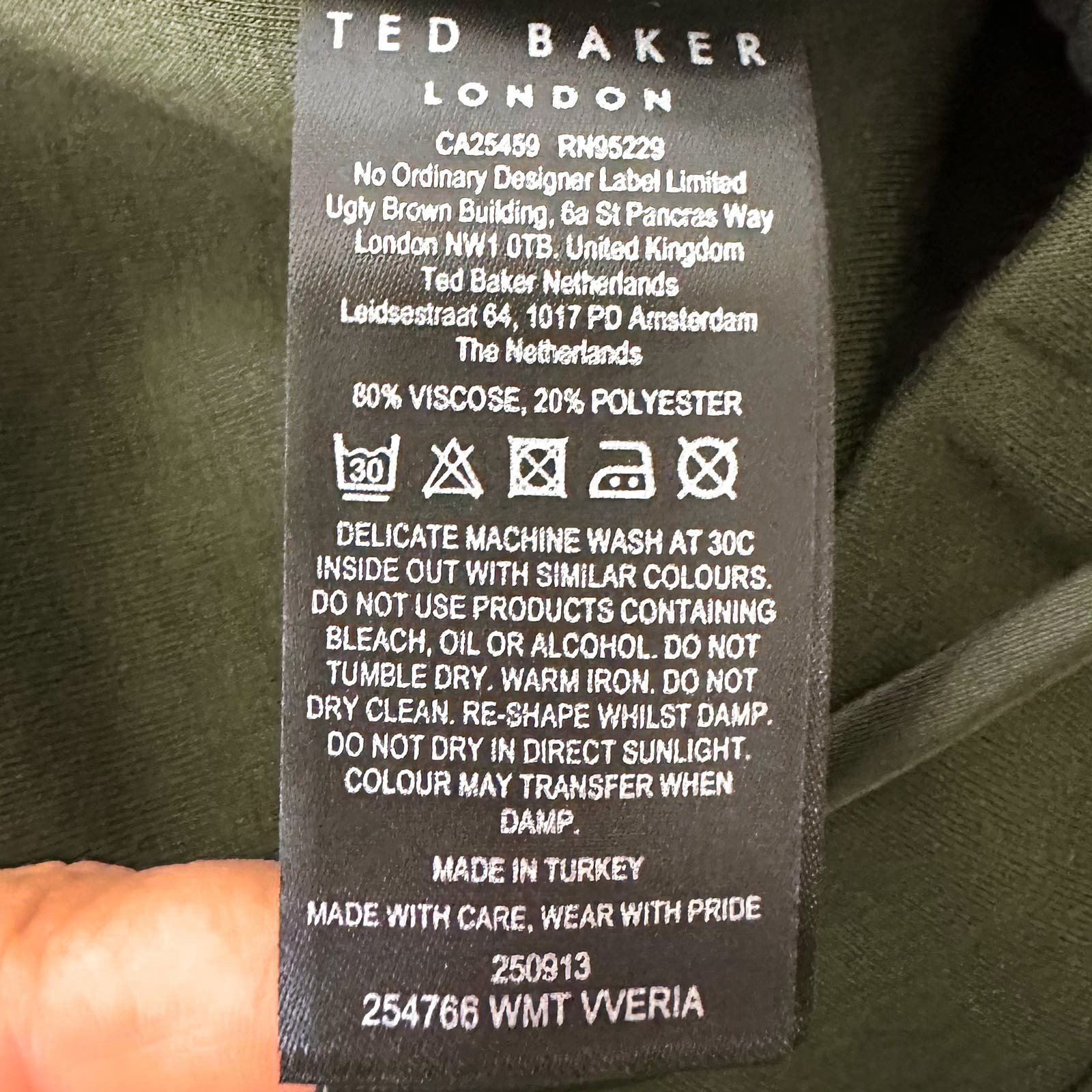 Simple Ted Baker Vveria Relaxed Side Trim Jersey Knit Jogger Pant Olive size 2 US 6 NWT HGqpqCLDE Fashion