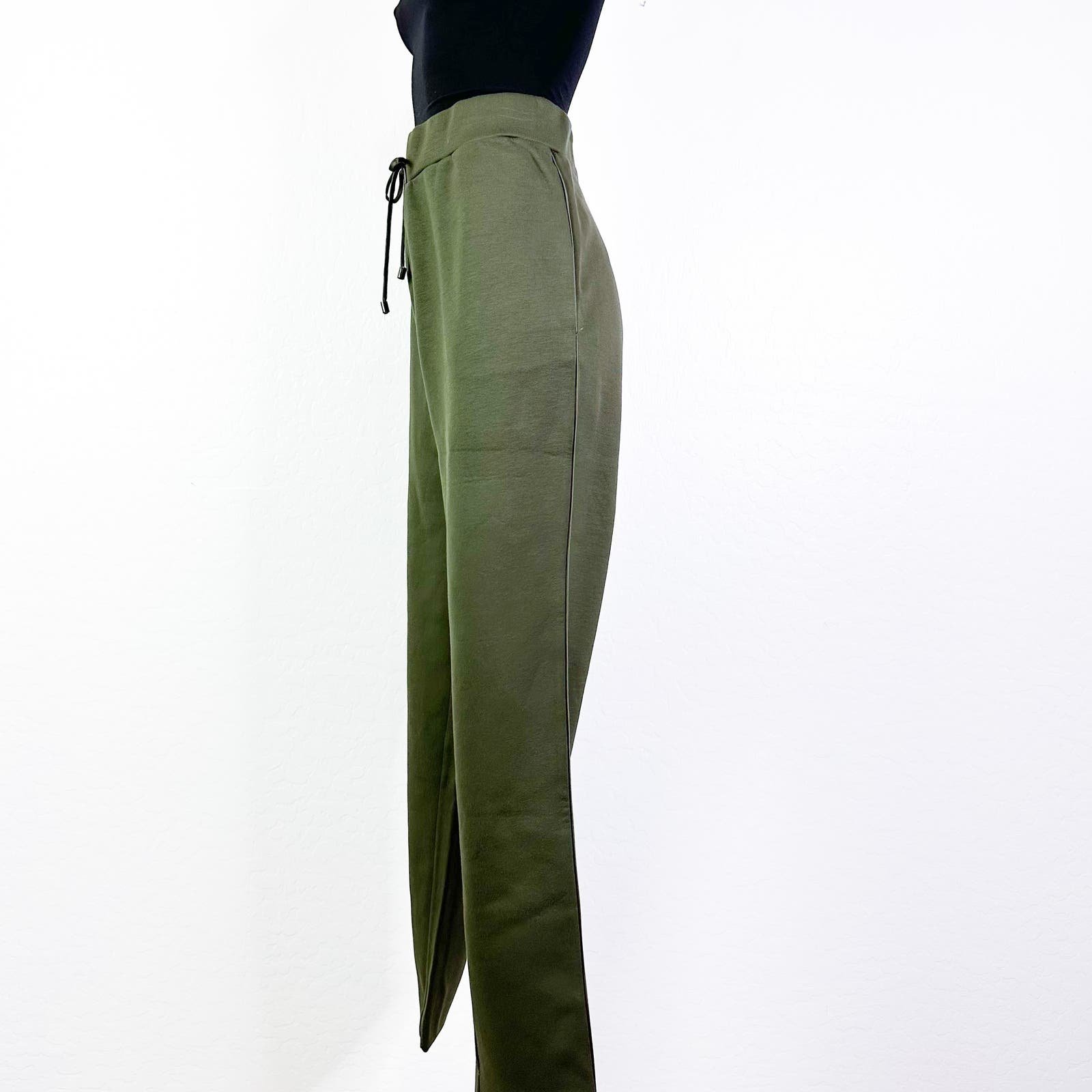Simple Ted Baker Vveria Relaxed Side Trim Jersey Knit Jogger Pant Olive size 2 US 6 NWT HGqpqCLDE Fashion