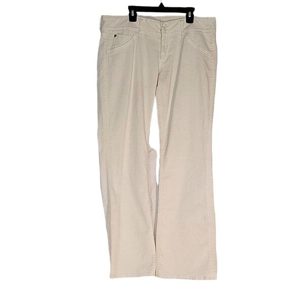 Special offer  HUDSON flared leg jeans size 32 white Contemporary Minimalist designer Coastal fi2za1KFn all for you