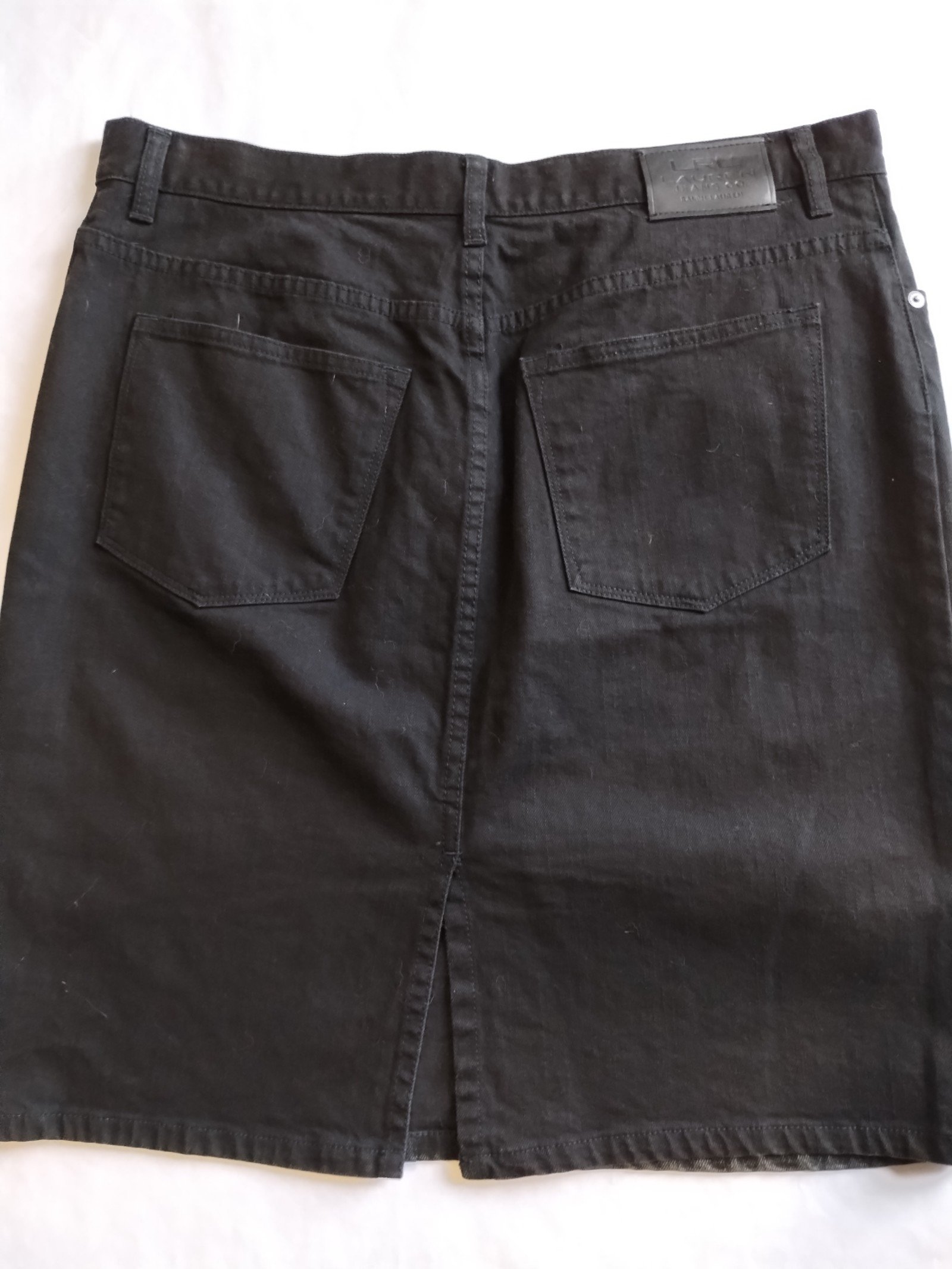 cheapest place to buy  LAUREN RALPH LAUREN Women´s Black Jean Skirt Size 14 KN6Z7v1JD Outlet Store