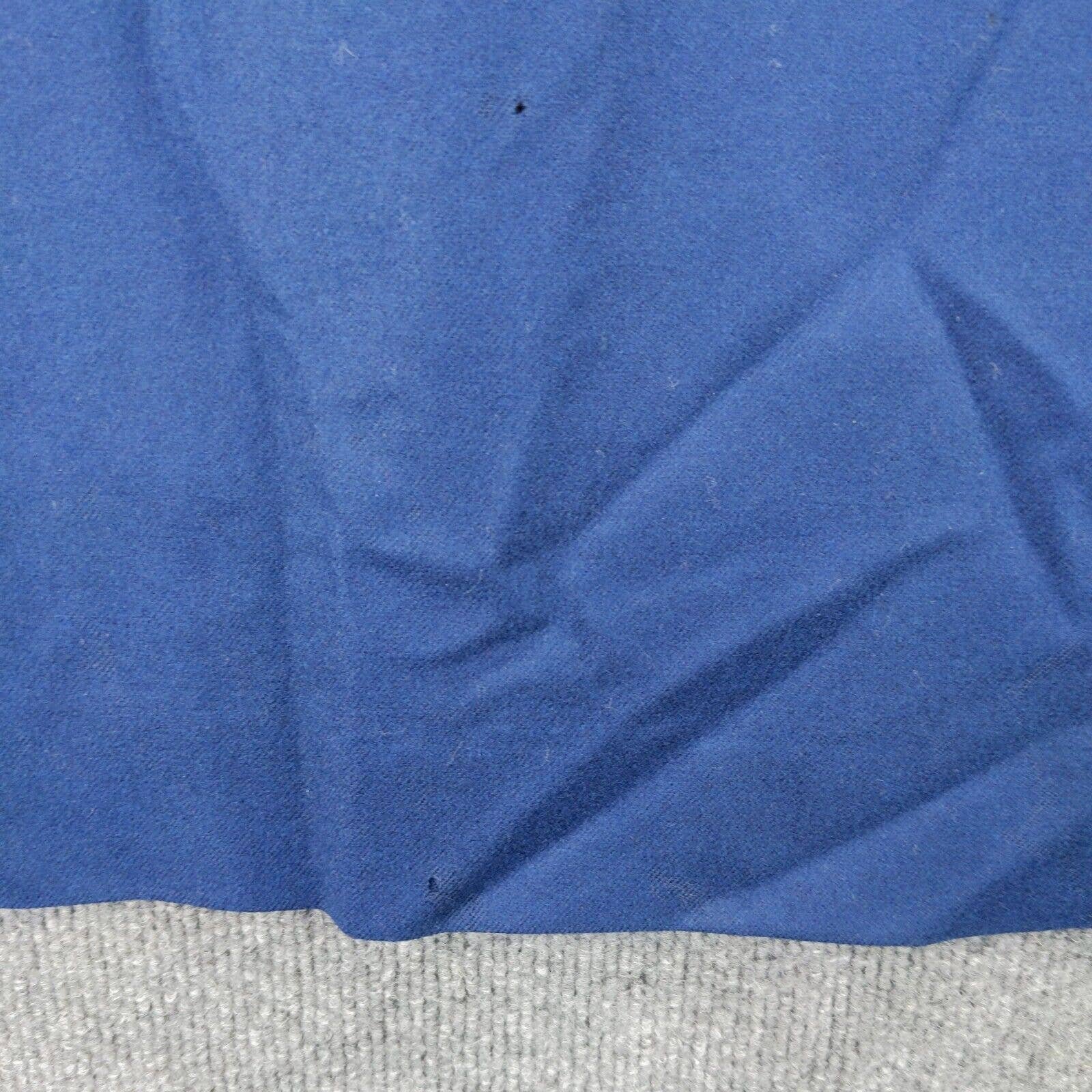 Custom Vintage Pendleton Pencil Skirt Womens Size 16 Blue Pure Virgin Wool Made USA oFbfF2PRk Online Shop