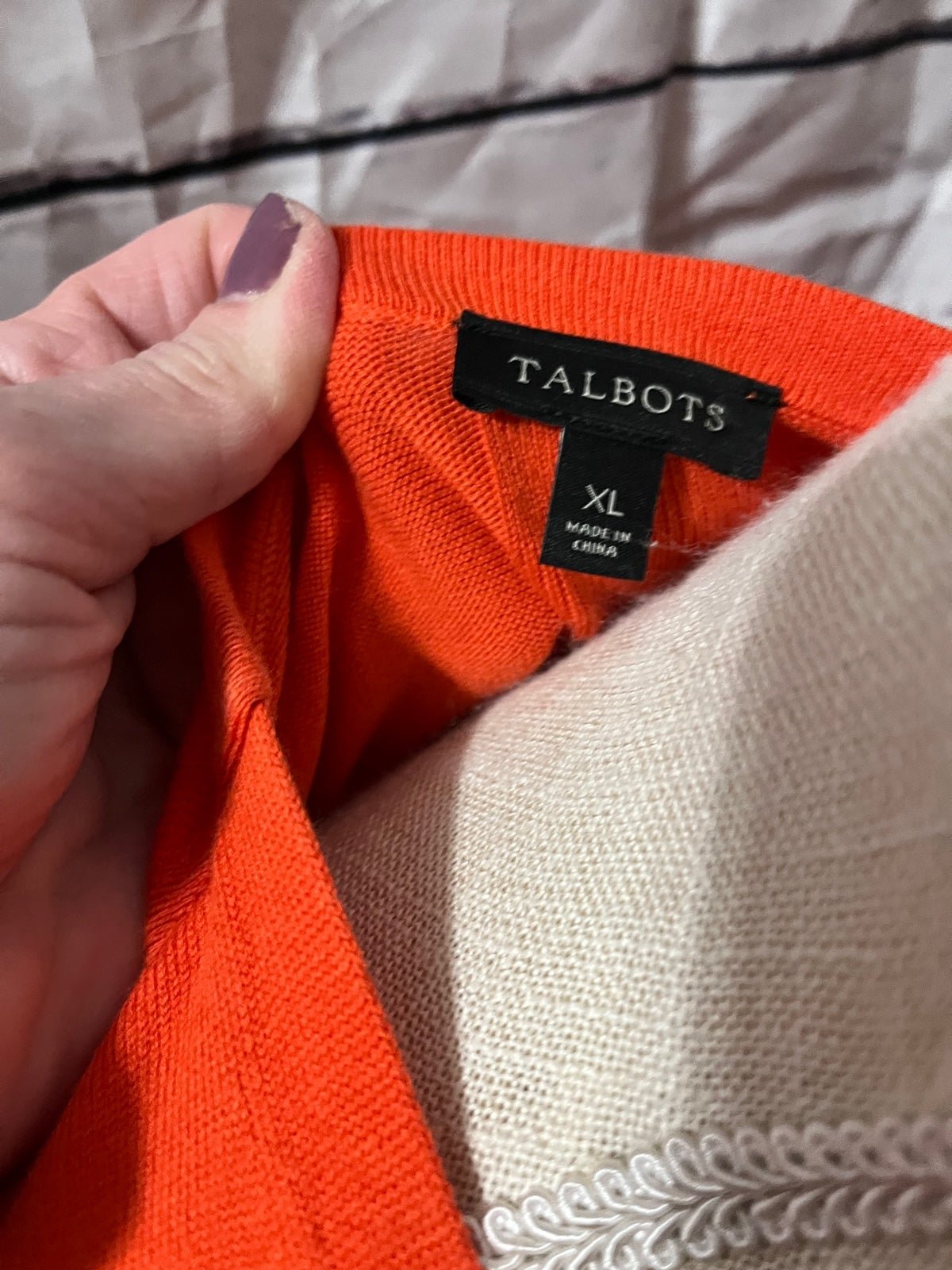Elegant Women’s Talbot’s V-Neck Sweater XL pRJRTO2er best sale