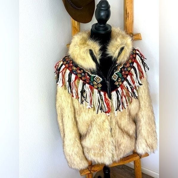 cheapest place to buy  Zara Faux Fur Boho Jacket nPW3rYQdl US Sale
