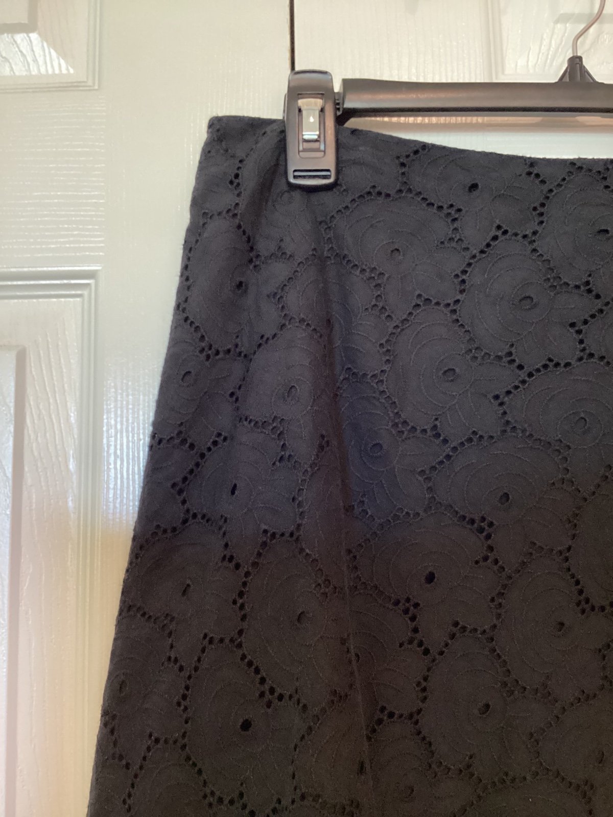 Elegant Autograph New York Size 8 Black Rose Patterned Skirt MU805uONk Cheap