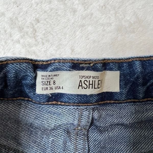 save up to 70% Topshop Ashley Moto Distressed Jean Shorts 8 Women nBTIb1Ntm Online Shop