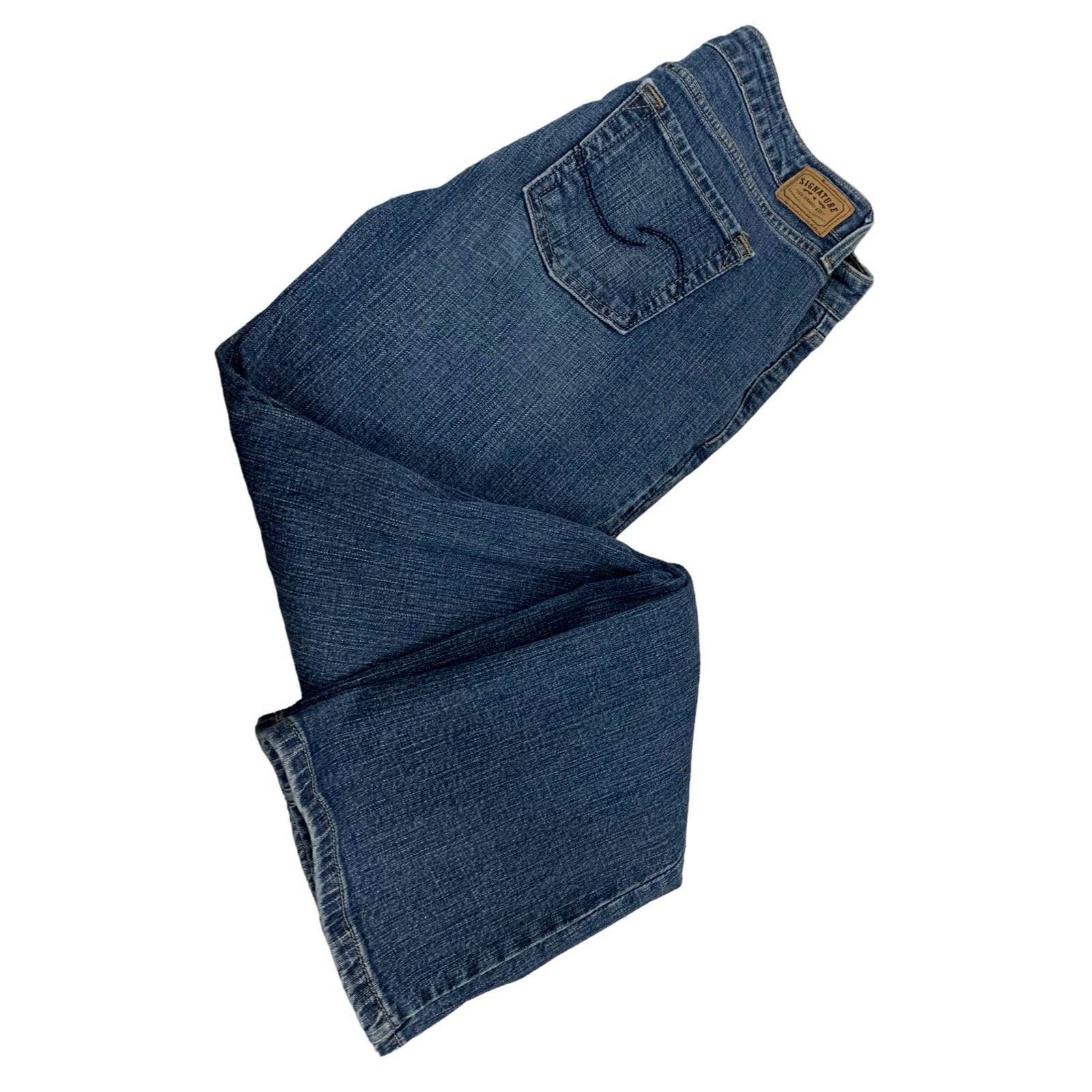 large selection Levi Strauss Signature Jeans Womens 10 Bootcut Low Rise Medium Wash Denim pkObXBi3R New Style