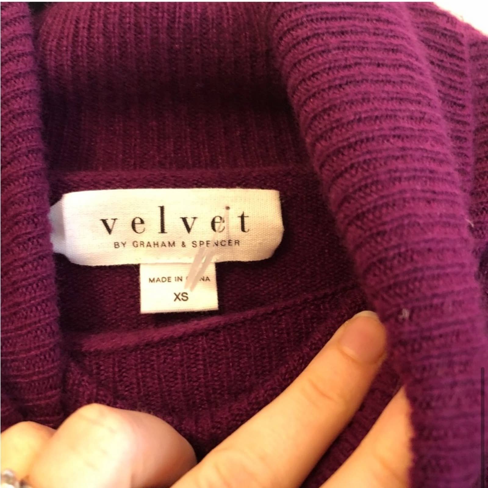 Amazing Velvet by Graham & Spencer Merrit Cashmere Turtleneck Sweater h8sCDKRkc US Outlet