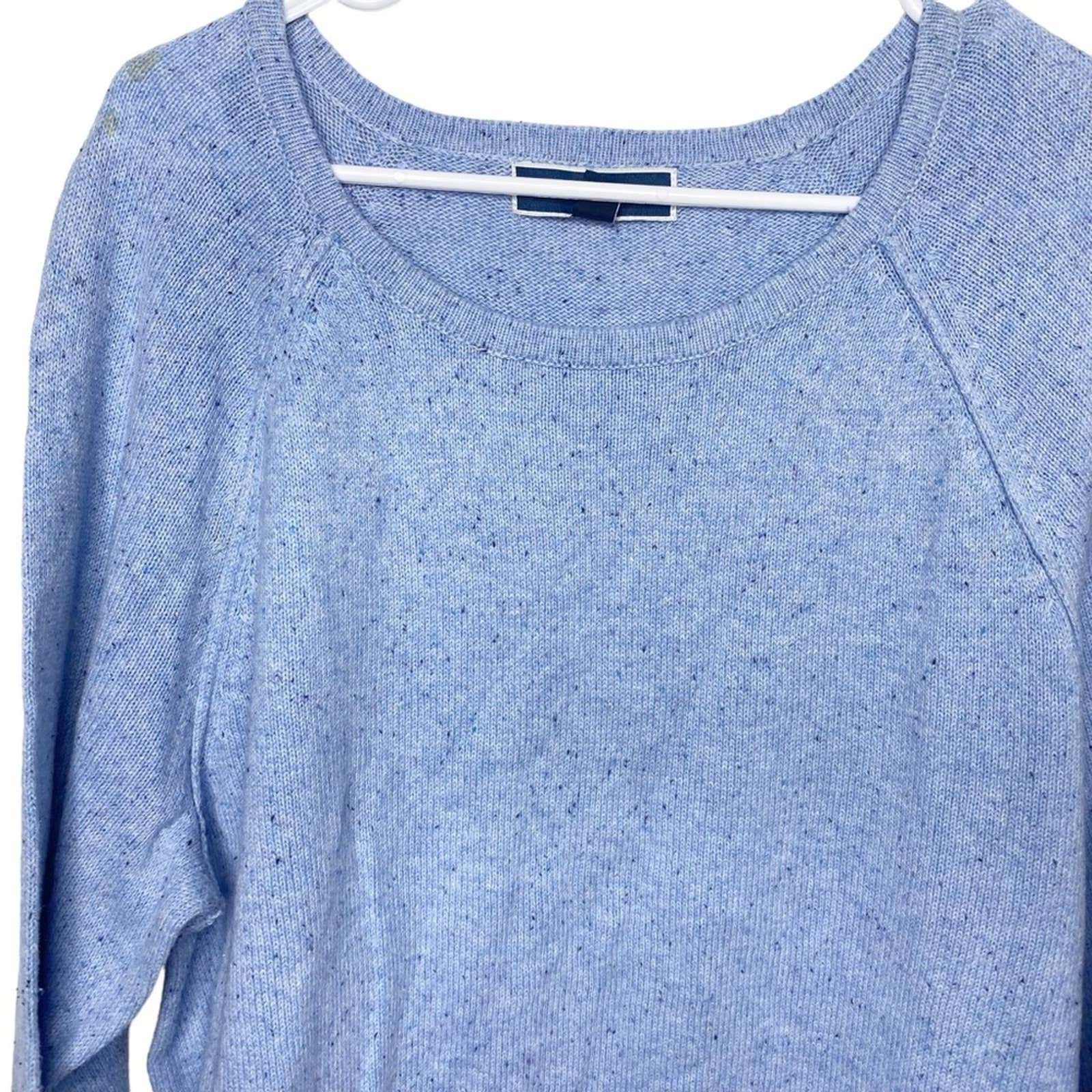 Elegant Karen Scott blue heather sweater size 0X NWT fPhQWJv7a High Quaity