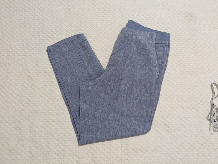 Popular J-Jill Love Linen Blue Pants Casual with Pockets Size Medium OSrWvc3Cq Buying Cheap