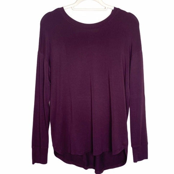 cheapest place to buy  Athleta Oversized Slouchy V-Back Sweatshirt Cassis Purple XS HbOXbgS85 Wholesale