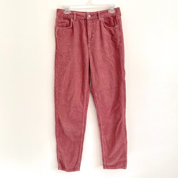 Affordable BDG URBAN OUTFITTERS UO Corduroy Mom Jeans Mauve Rose Pink High Waisted Rise W28 k928ixCQv online store