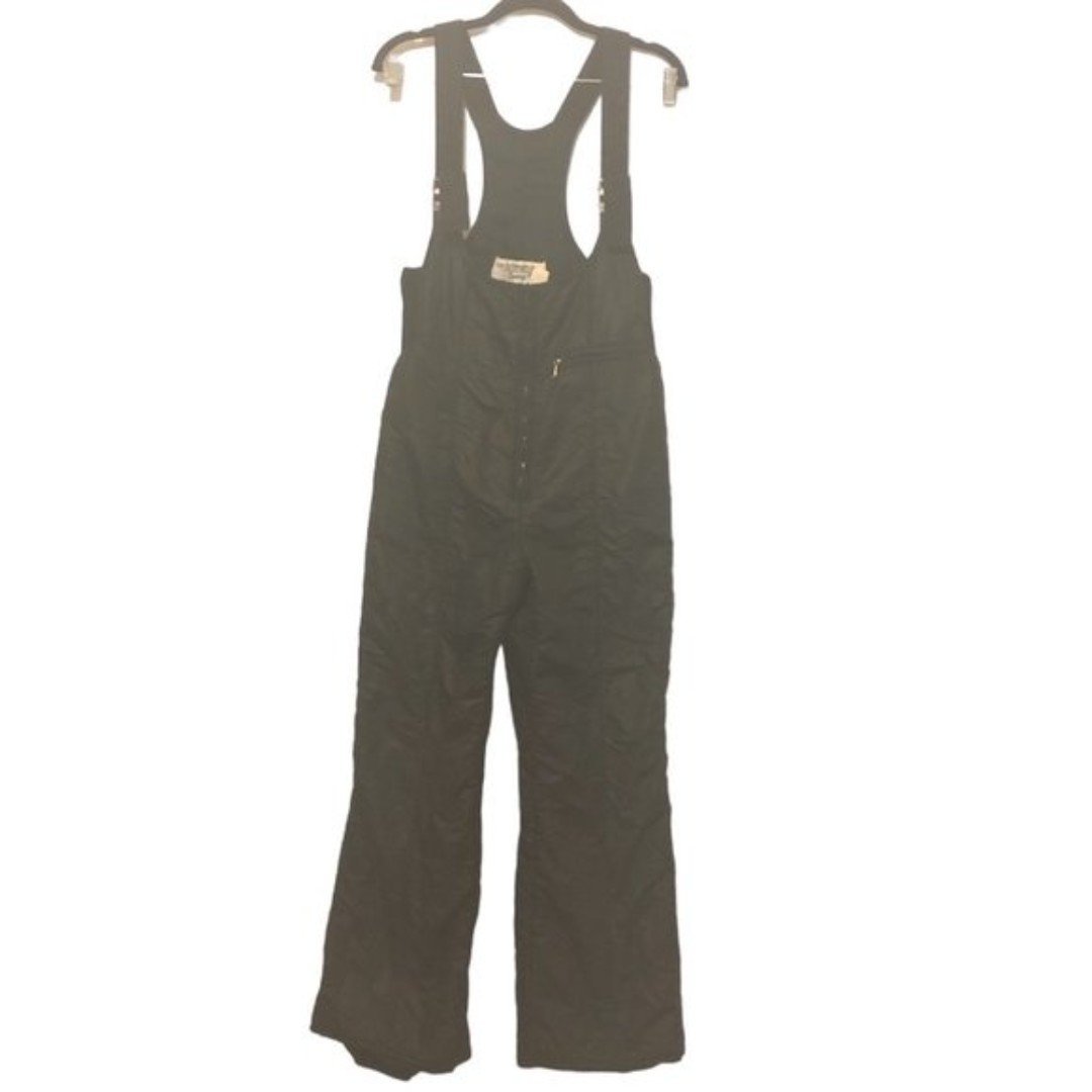 Wholesale price SWING WEST Women´s Vintage Snow Bib Overall Pants Size 12 Black iP3FMuyIC Buying Cheap