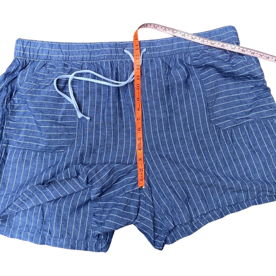 The Best Seller Lane Bryant Blue & White Striped Costal Granddaughter Grandma Plus Size Shorts PEvDiDkUt Wholesale