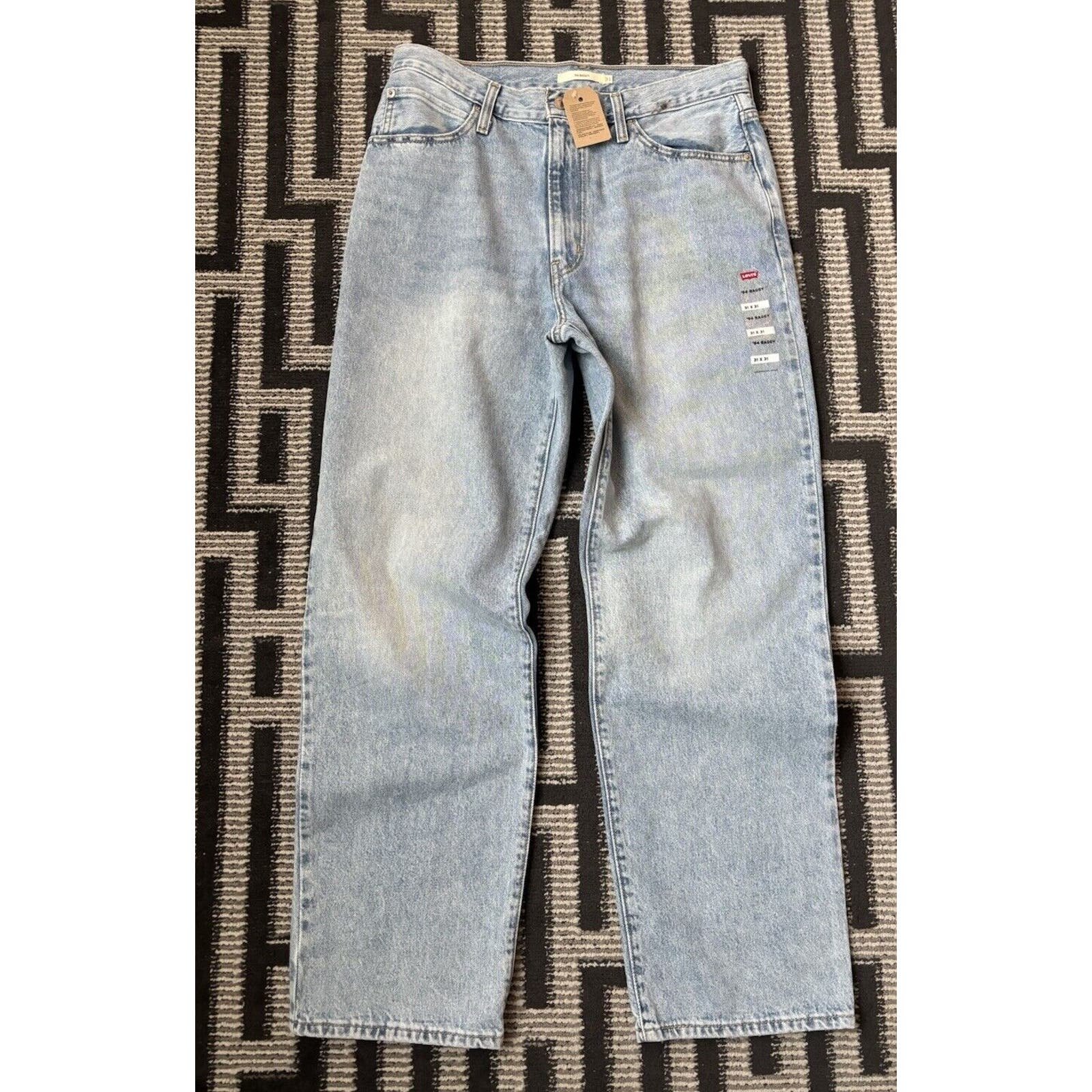 large discount Levi´s Women´s ´94 Baggy Jeans Size 31 New NWT Straight Leg High Rise 31x31 pGplfWPQo US Sale