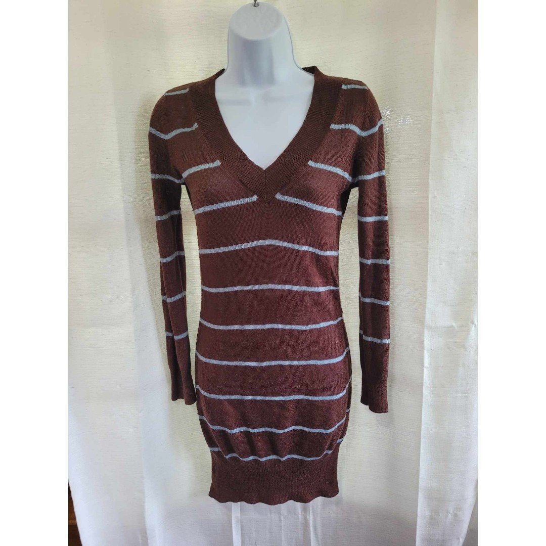 Cheap Rue 21 size M brown and blue sweater oslqWyAAl Co