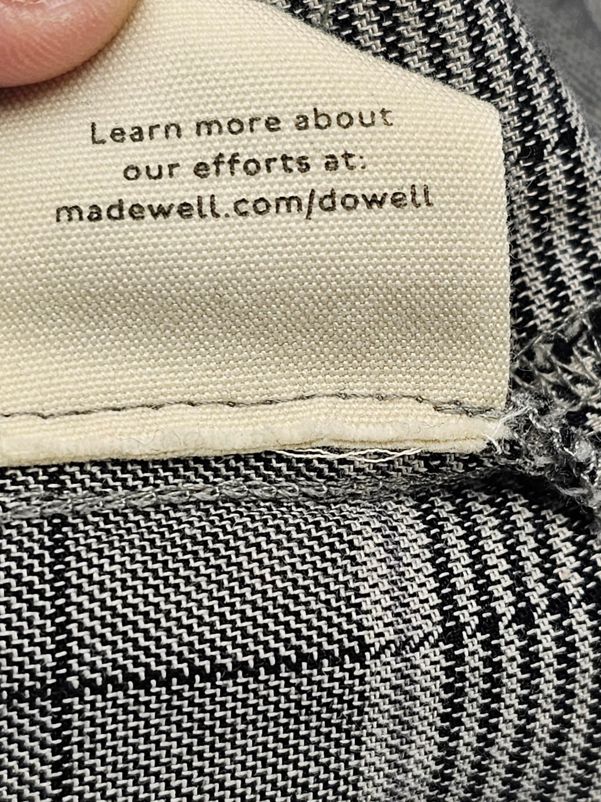 Wholesale price MADEWELL Large Top Plaid Westlake Shirt Boxy Black White Houndstooth Collared lNOhZVOlC all for you