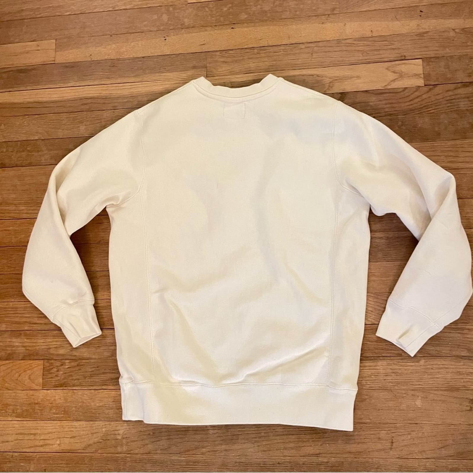 Fashion Alternative women´s white long sleeve sweatshirt shirt top size small S b3 kh5ojJkv1 hot sale