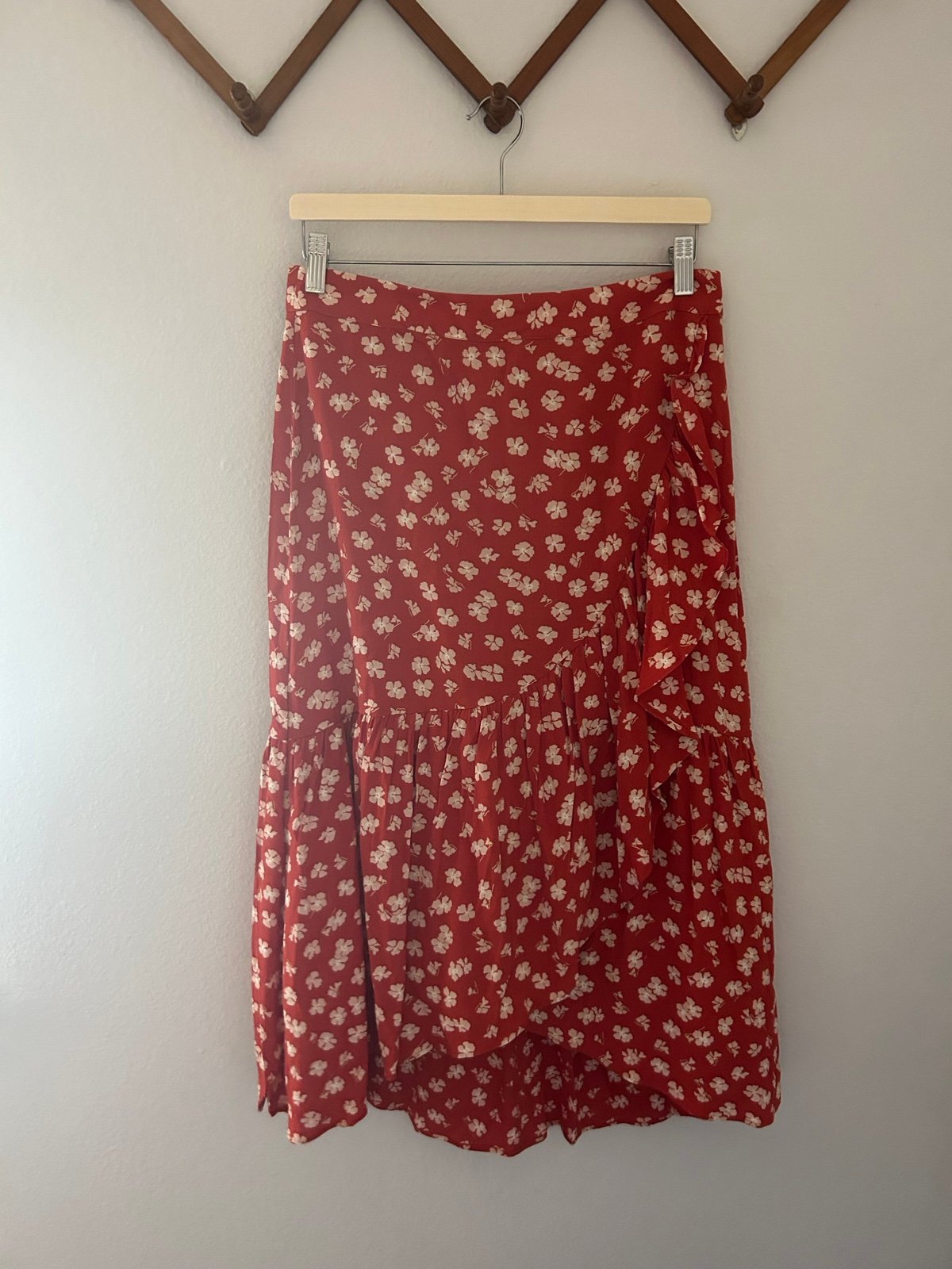 Affordable Madewell Skirt Floral Ruffle NsFjbrVs7 US Sale