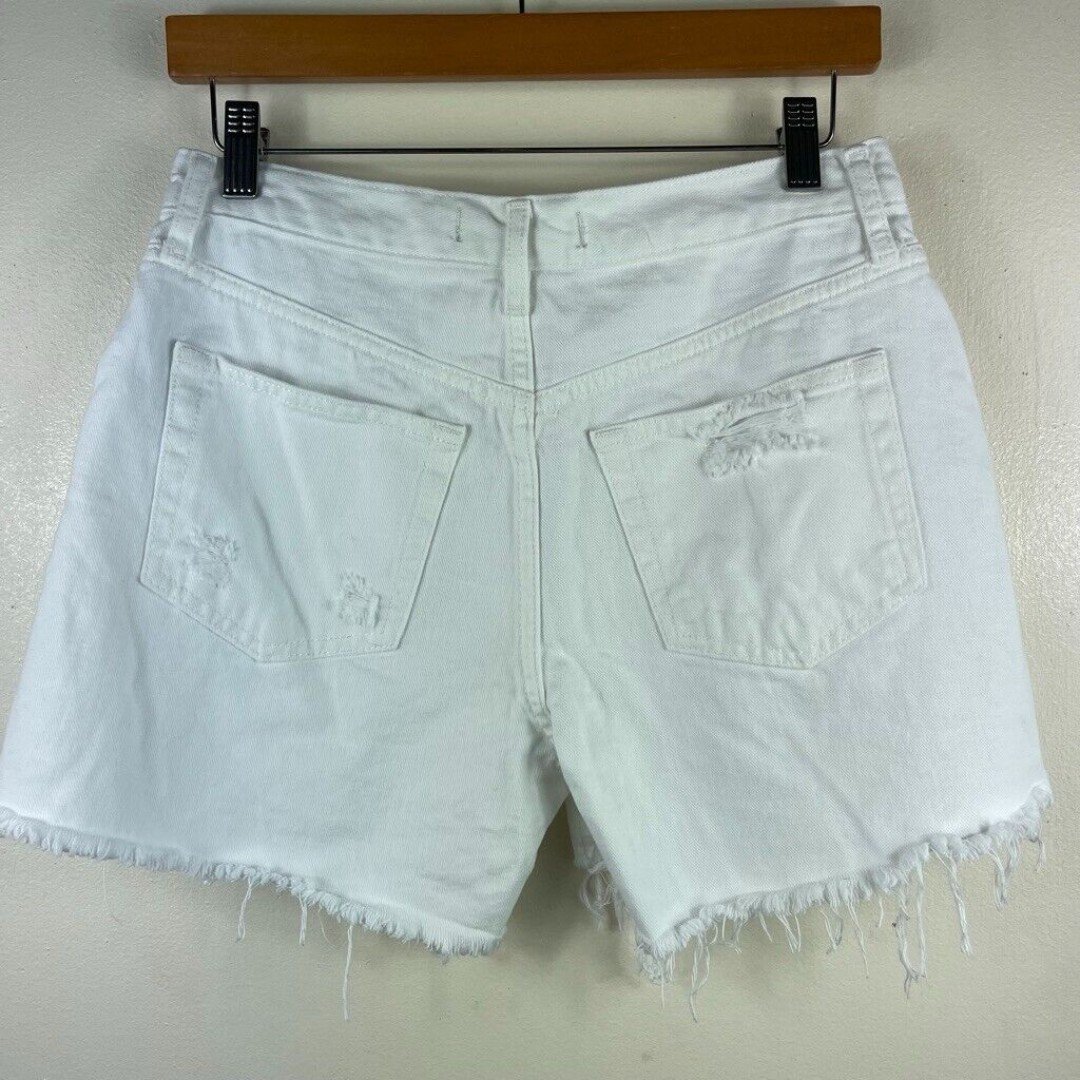 High quality Free People We The Free Women´s Maggie Mid-Rise Shorts CF6 Optic White Size 26 KYsiNrRNo just for you