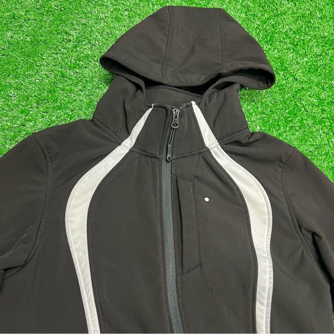 Simple Hawke & Co Black Zip Up Jacket With Hood Size Small PeQG0EFi5 Online Exclusive