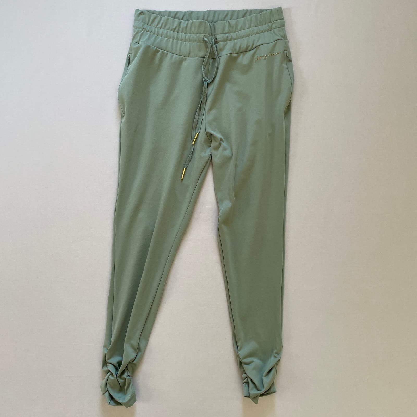 Stylish Gymshark Pants Womens Small Green Whitney Simmo