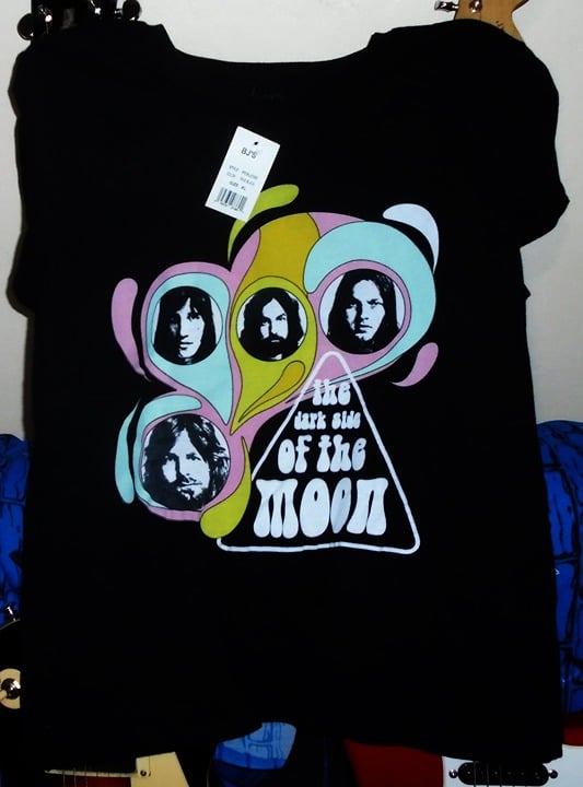Great pink floyd dark side of the moon official NEW XL teen girl * woman tee - syd OUtQvWZZF outlet online shop