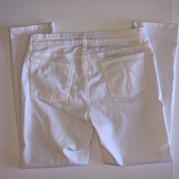 large discount Eileen Fisher Organic Cotton Straight Leg Stretch 5 Pocket Womens Jeans Sz 8 I3vWEtTl0 online store