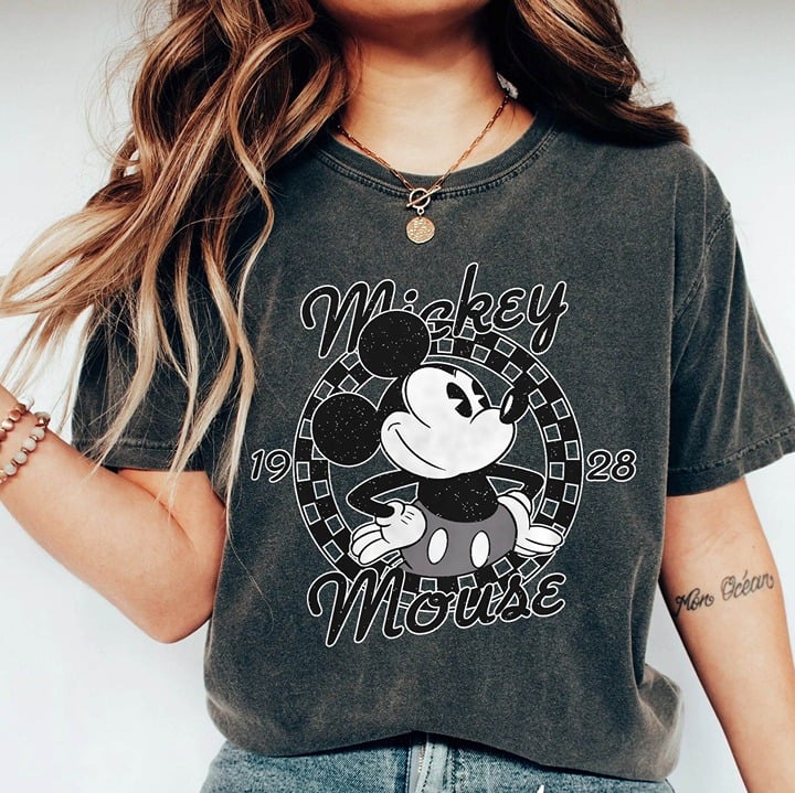 Beautiful Mickey Mouse 1928 Shirt, Mickey and Friend Sh