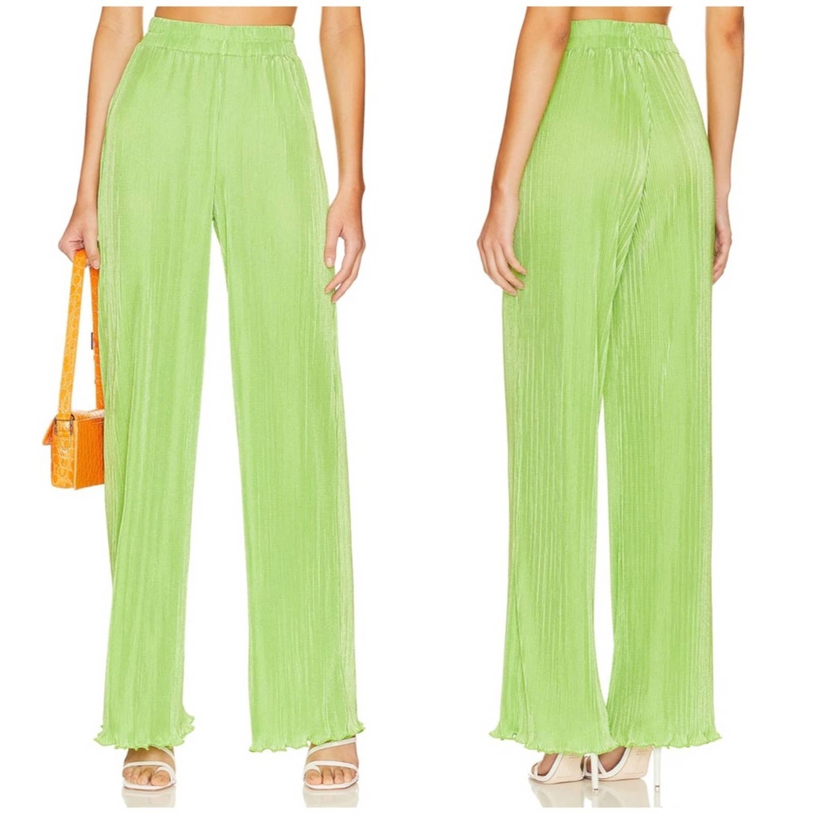 large discount Superdown Alana Pant in Lime Green JSBMl