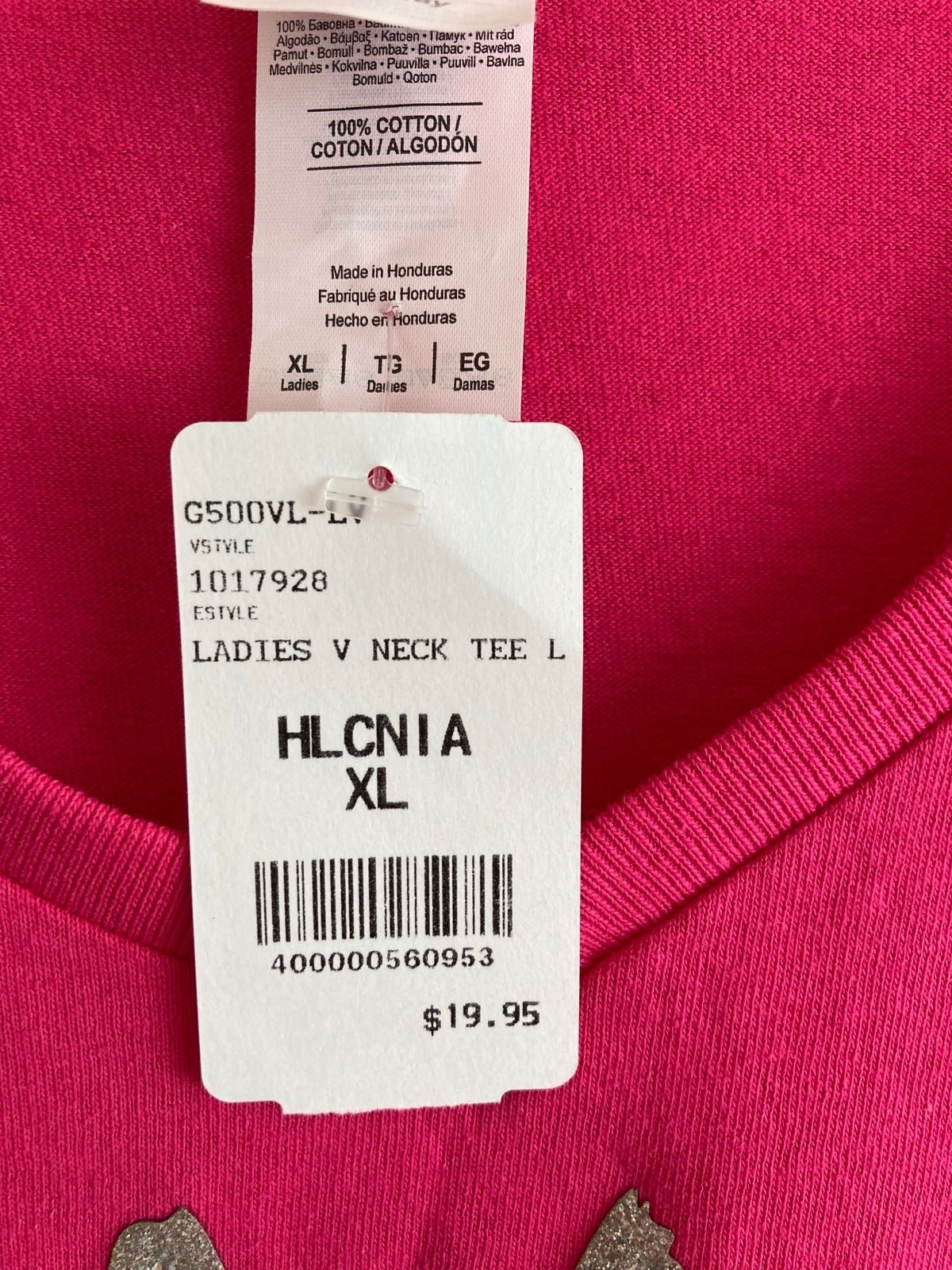 large discount 100% Cotton “Las Vegas” T-shirt Size XL for Women HDZIzd5tr Counter Genuine 