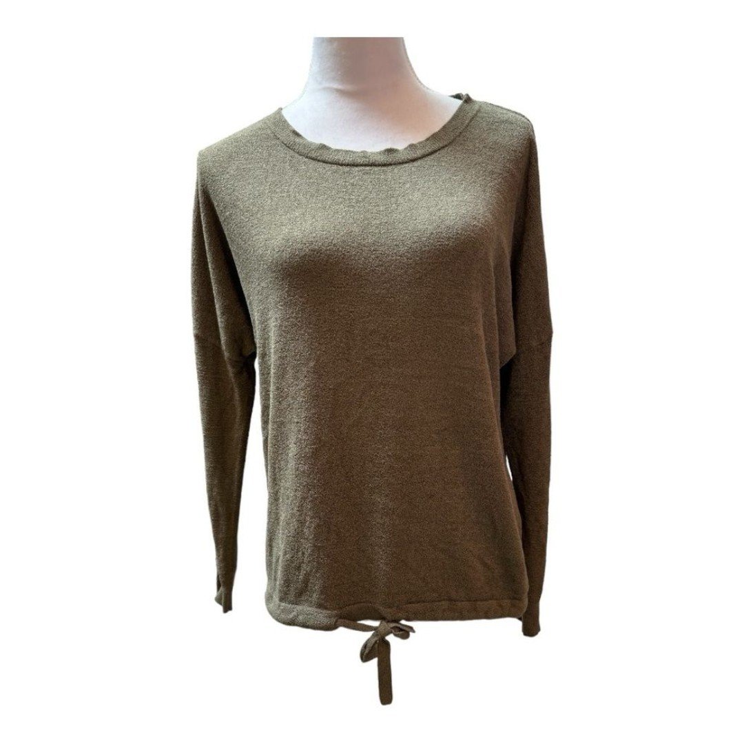 save up to 70% Barefoot Dreams  Cozy Chic Olive Green Slouchy Pullover Sweater Size S m9Oy75MJS on sale