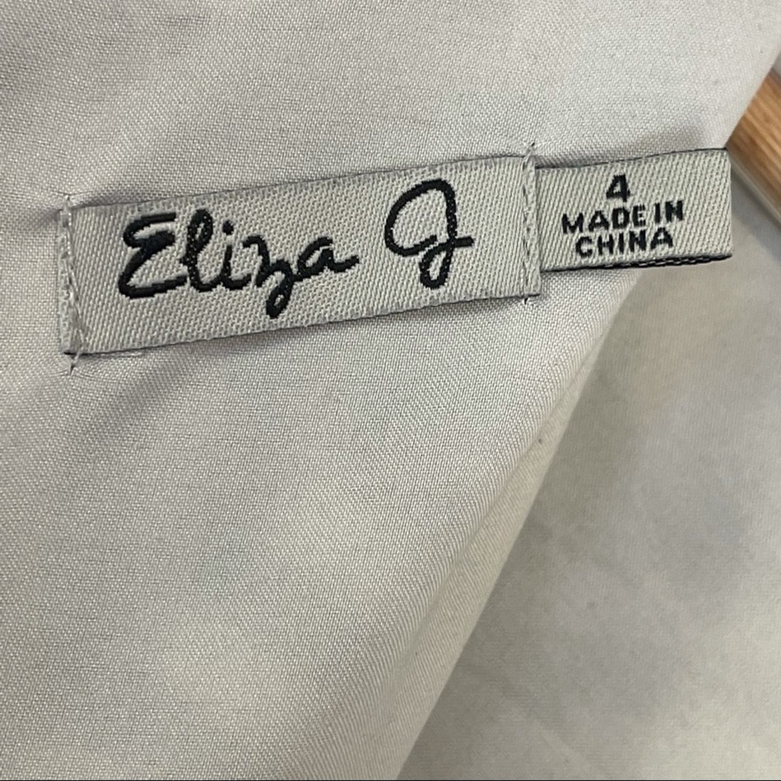 Authentic Eliza J Fuchsia Navy White Geometric Print Shift Dress Size 4 IxyQKCk9g Cheap