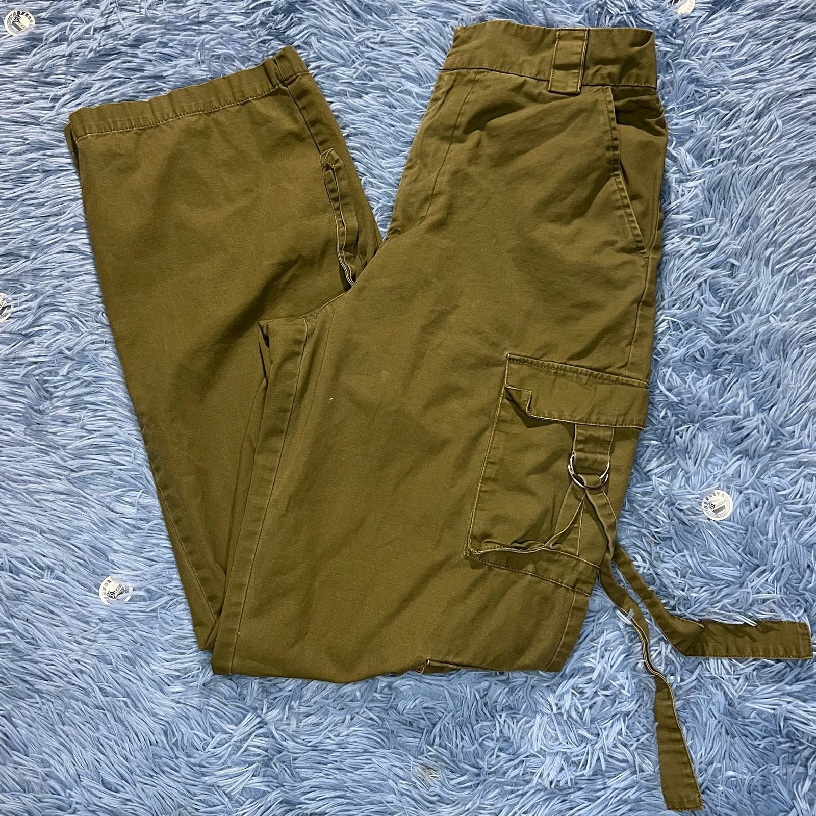 Authentic Forever 21 Cargo Pants Size Medium Women’s Army Green Outdoor lbspuXbD1 High Quaity