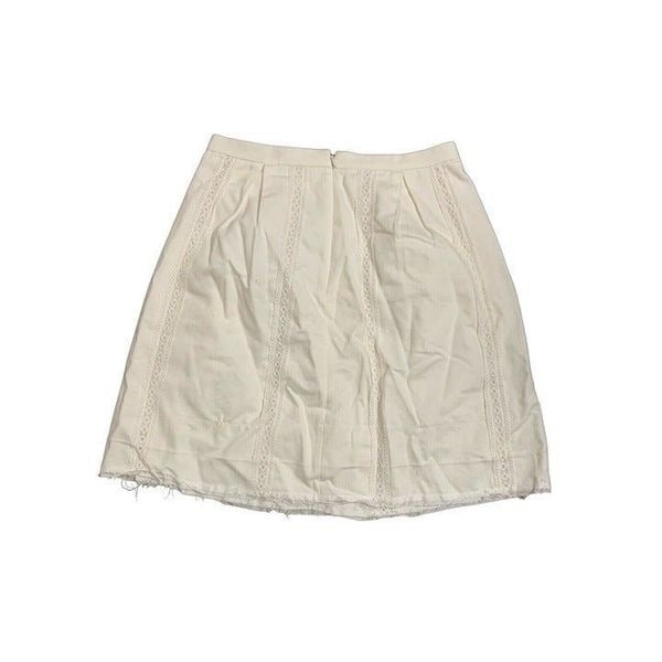 where to buy  j crew womens solid white fit flare knee length skirt 2 xs. Hl7ybANvI just buy it