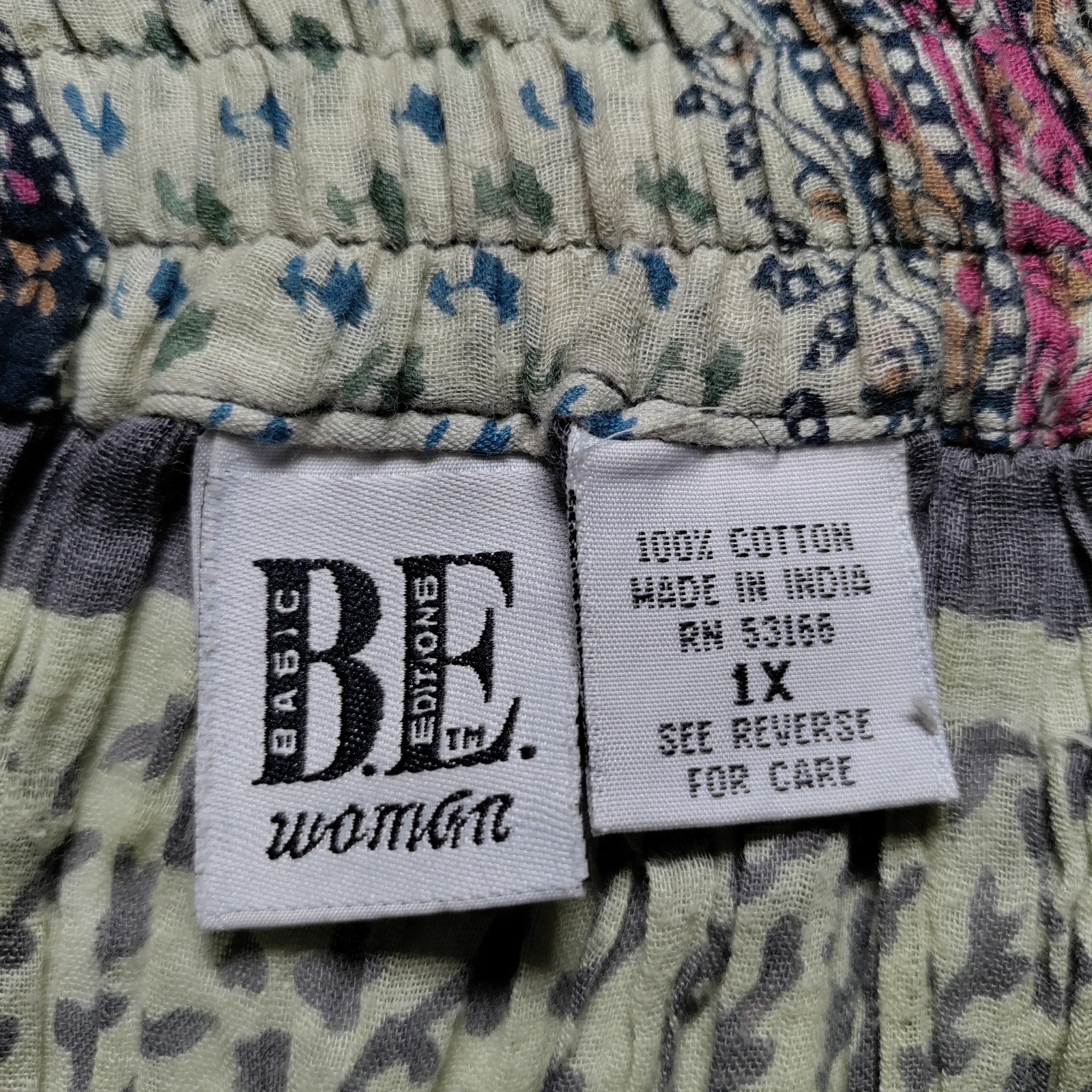 Discounted Basic Editions Boho Bohemian Maxi Skirt Womens 1X Maroon Gray Elastic Drawstring mtUookWFQ for sale