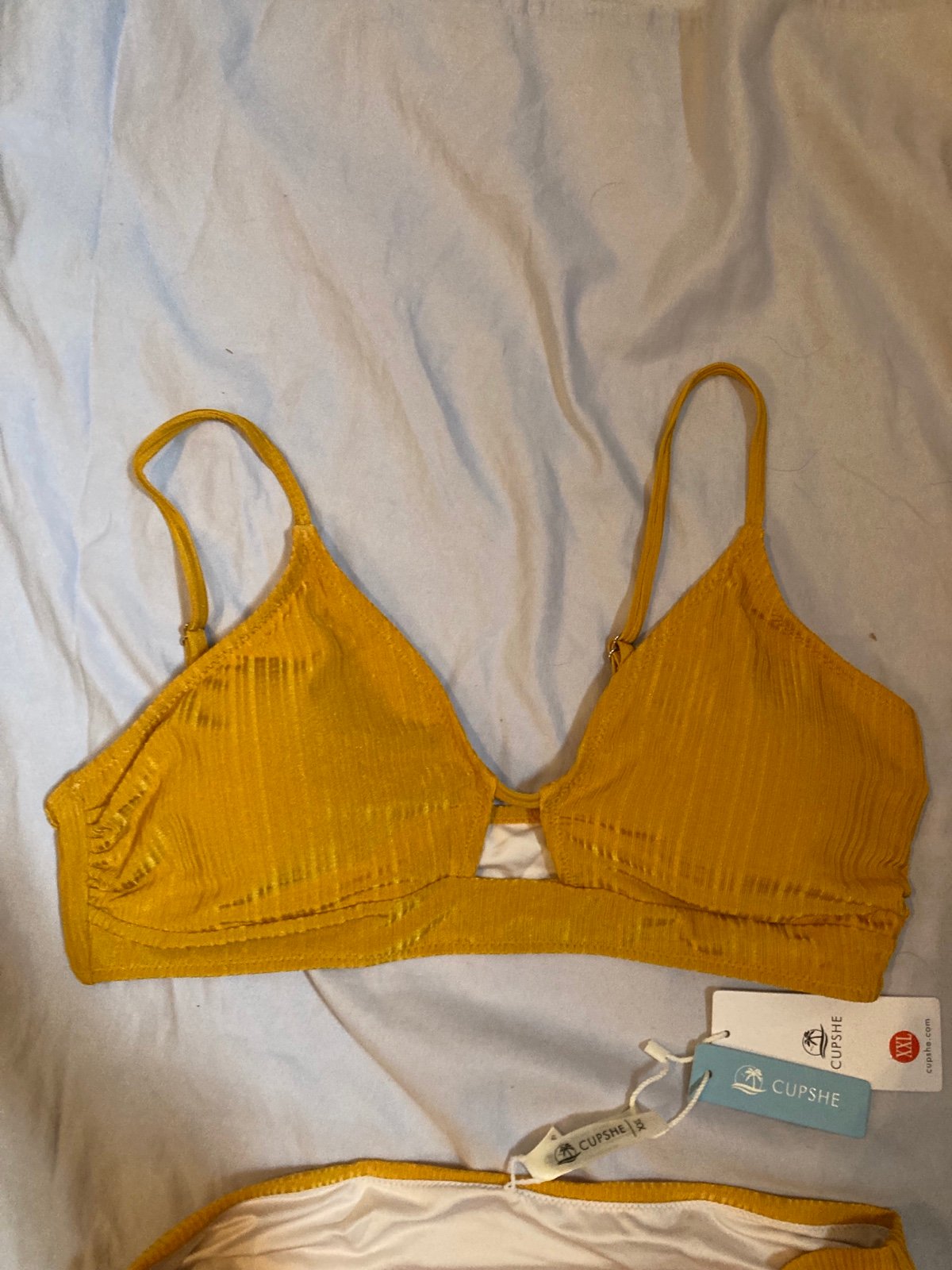Beautiful Bikini, Yellow XXL Cupshe Bikini, Swimsuit LDqIirqr4 all for you