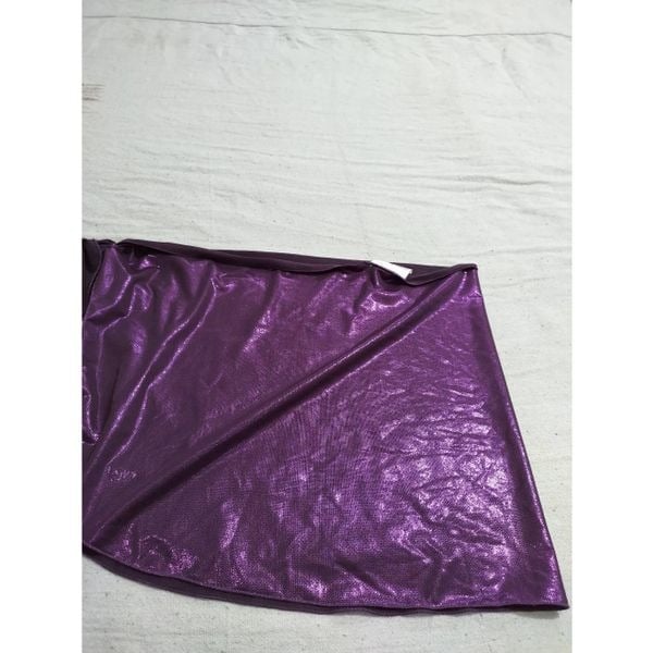 large selection Carabella purple glittery wrap coverup skirt One Size 4344 nBLdTswkH all for you