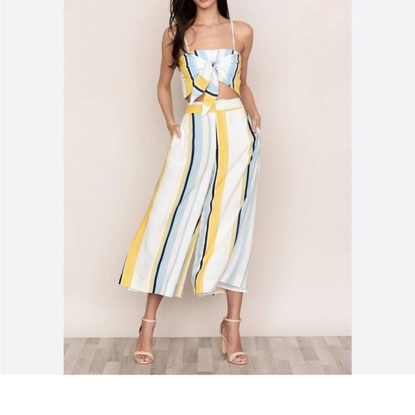 Special offer  Yumi Kim Perfect Day  Striped Wide Leg P