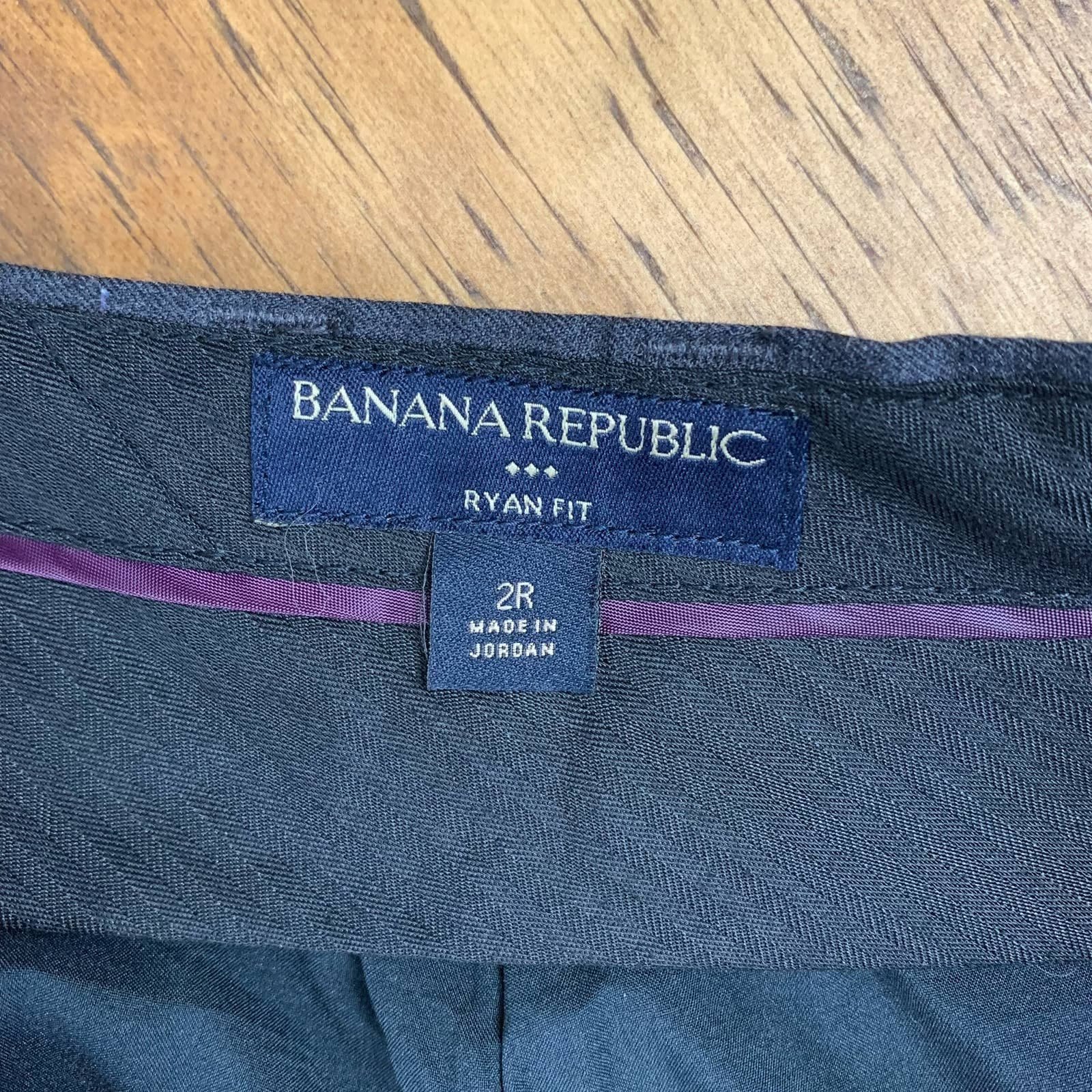 Cheap Banana Republic Womens Pants Charcoal Gray Ryan Fit Straight Leg Wool Blend 2R IPBfxGTUW Everyday Low Prices