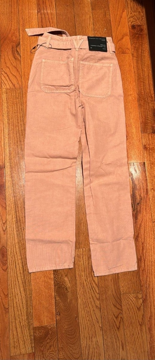 high discount veronica beard jeans wide leg extra High rise New with tags pink pIvItANcM Cool