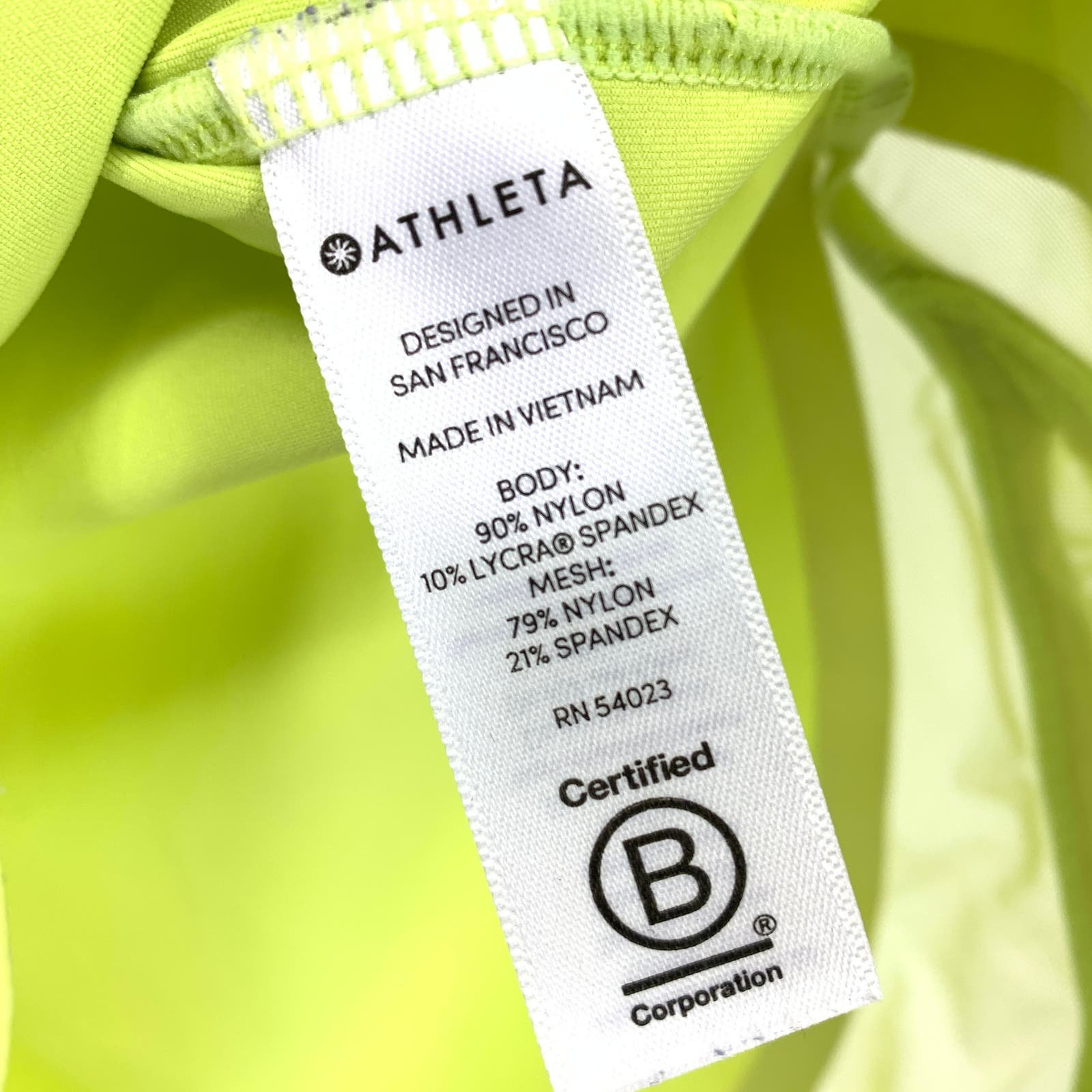 Special offer  Athleta Tank Top Women´s Size Small Muscle Tee Sleeveless Neon Yellow P4GzFTEp3 outlet online shop