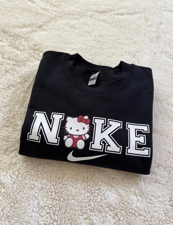 Cheap NWT Nike Hello Kitty crewneck jMGo718JO New Style