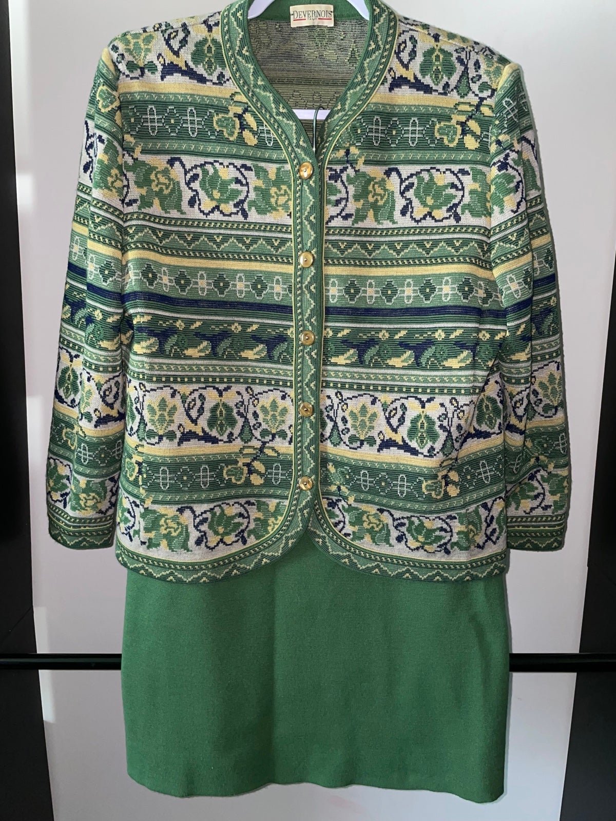 cheapest place to buy  Vintage 90s wool blazer & skirt 