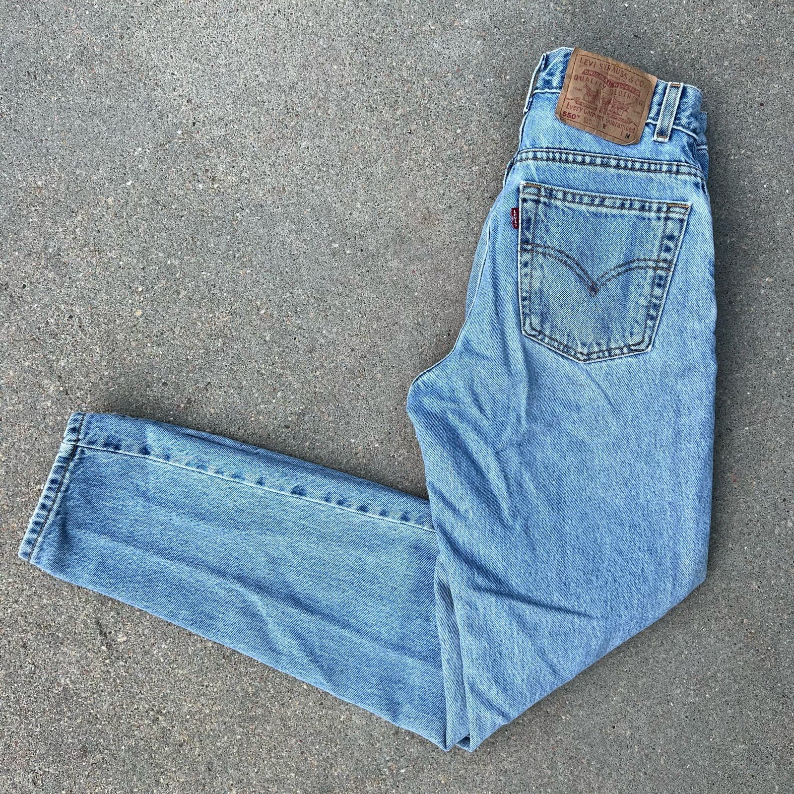 Exclusive Vintage Y2K Levi’s 550 relax fit tapered leg jeans Ladies 5 Jr M osMh2sxEN Hot Sale