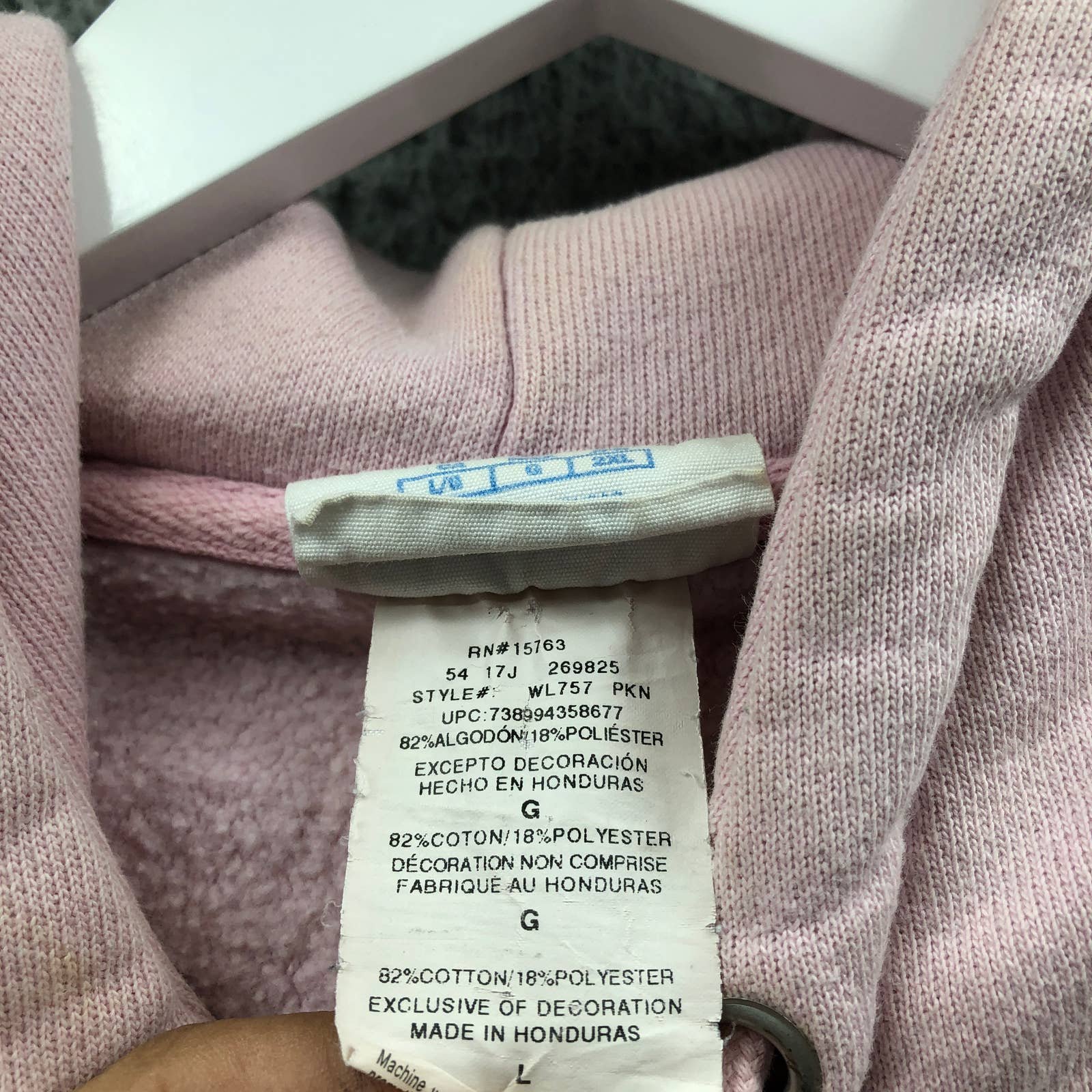 cheapest place to buy  Champion Reverse Weave Sweatshirt Hoodie Women´s Large L Embroidered Logo Pink gyTGXqUR8 Wholesale