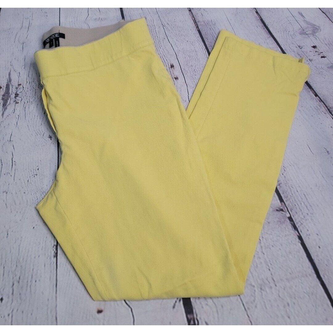 save up to 70% Nic+Zoey Yellow Capri Pull On Pants size