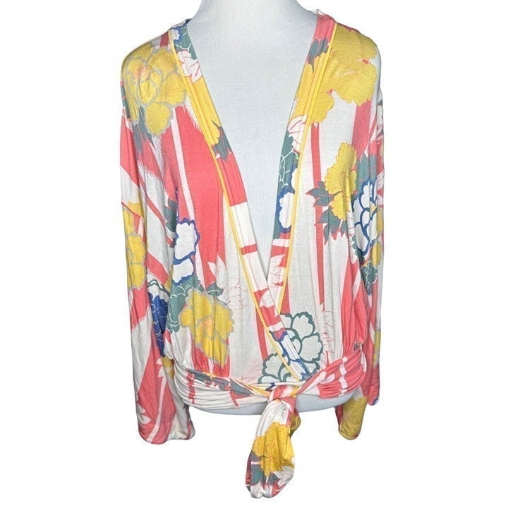 floor price Free People Thar´s a Wrap Printed Flor