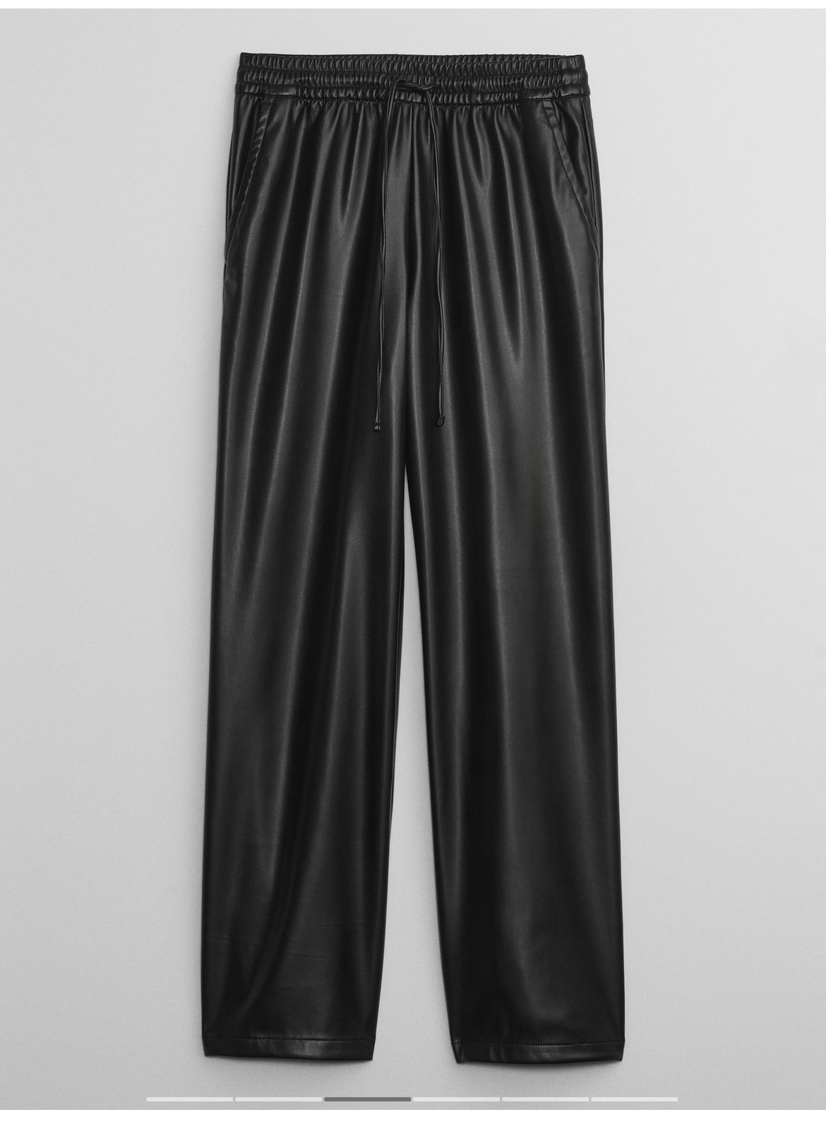good price Faux Leather Wideleg Pants gQp1SmiPt best sale