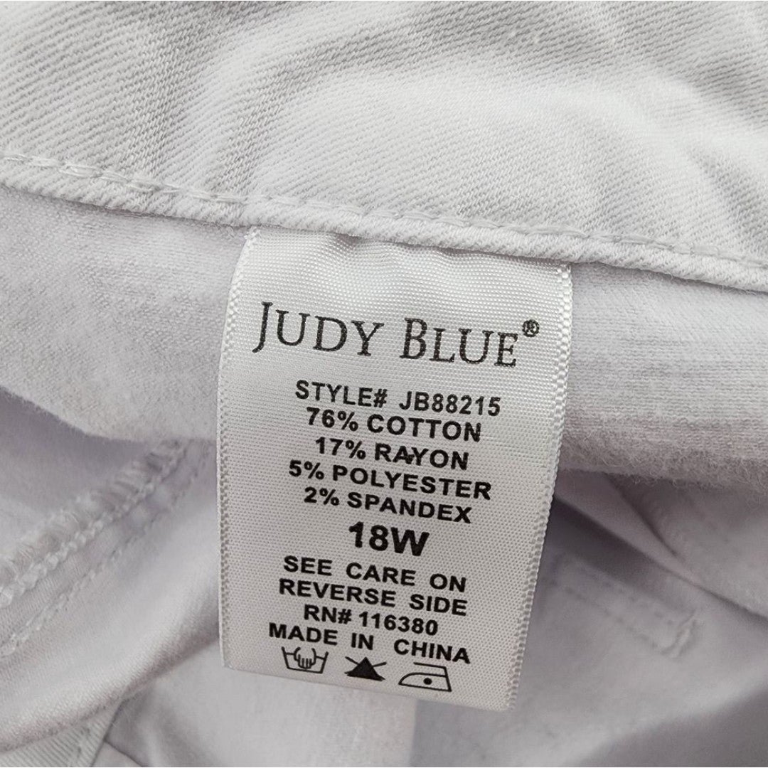high discount Judy Blue White Patch Pocket High Rise Flare Fit Button Fly Jeans Size 18W G2U5H2a9F all for you