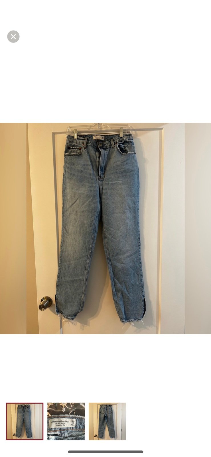 Nice Abercrombie 90s Straight Ultra High Rise fRzS8VNRR